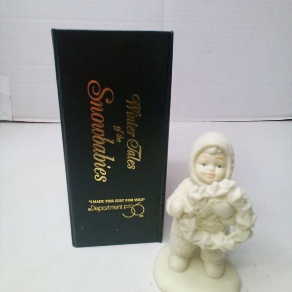 Department 56 Winter Tales Snowbabies I Made This Just For You Figurine - Picture 2 of 15